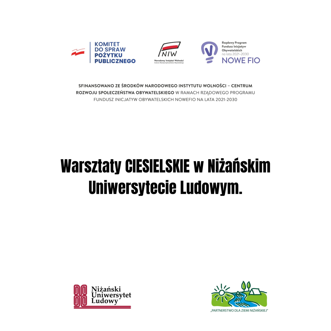 Warsztaty z mistrzem – praktyczne warsztaty ciesielskie